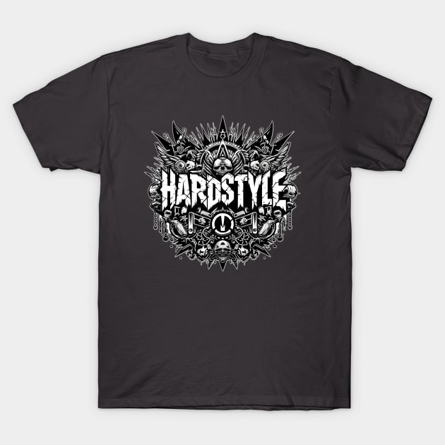 Hardstyle | Hardcore | Festival #A7 T-Shirt by AstroPunkz